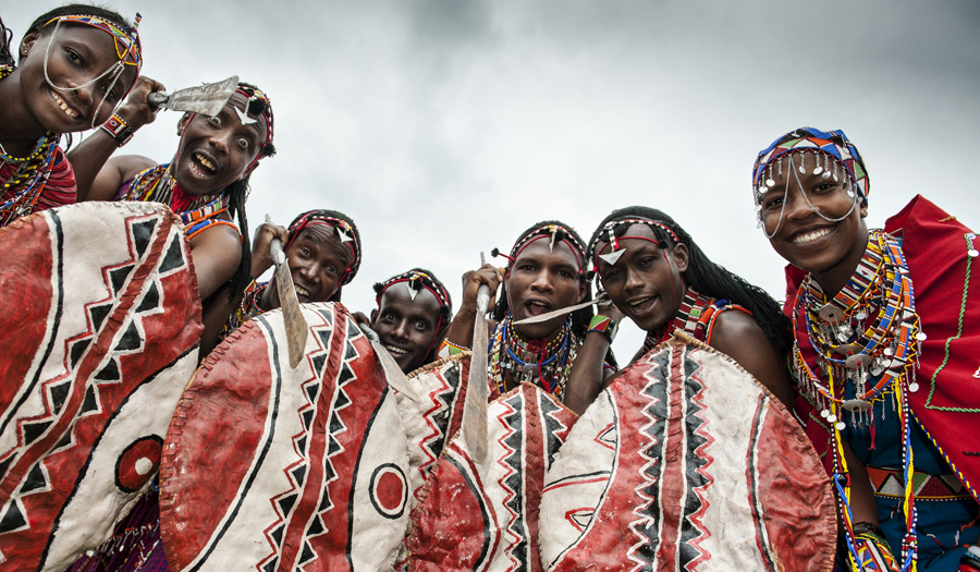 Jon Thorne  Photography at The Acoustic Festival of Britain-The Massai Tribal Da