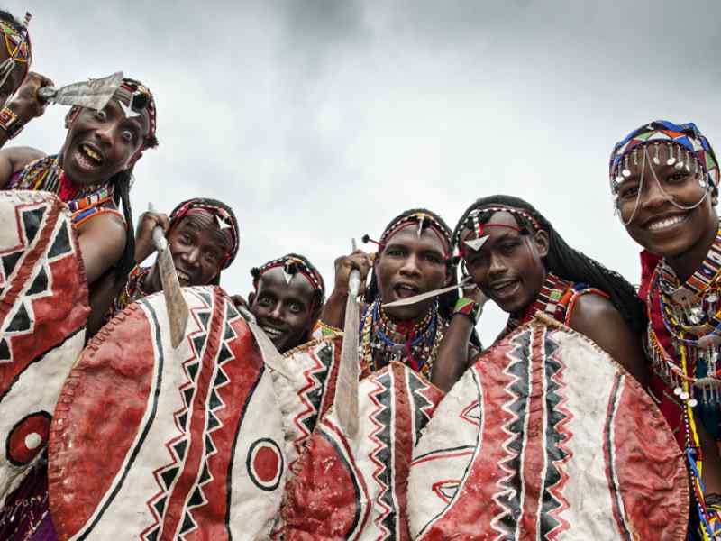 Jon Thorne  Photography at The Acoustic Festival of Britain-The Massai Tribal Da