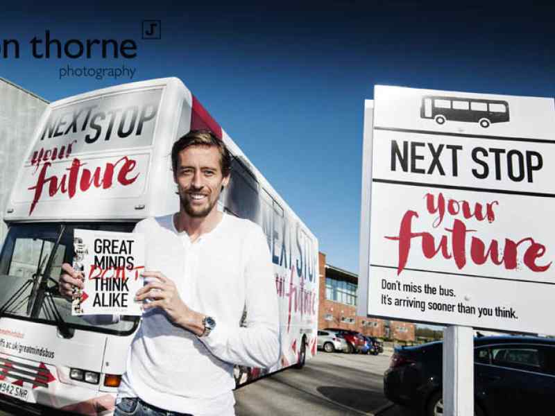 Jon Thorne Photography photographs Peter Crouch http://www.thornephotography.com